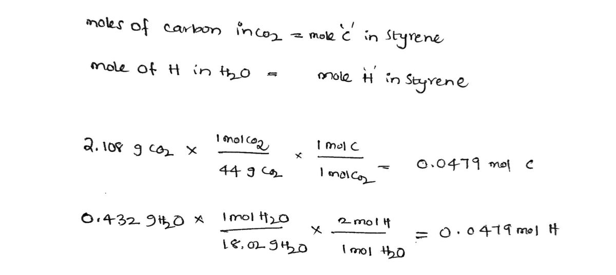 Chemistry homework question answer, step 1, image 1